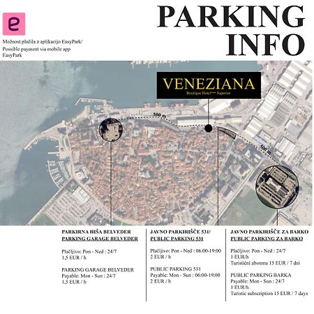 Veneziana Boutique Hotel Superior Koper Exteriér fotografie